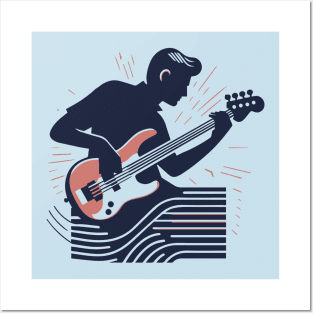 Retro Bassman Posters and Art